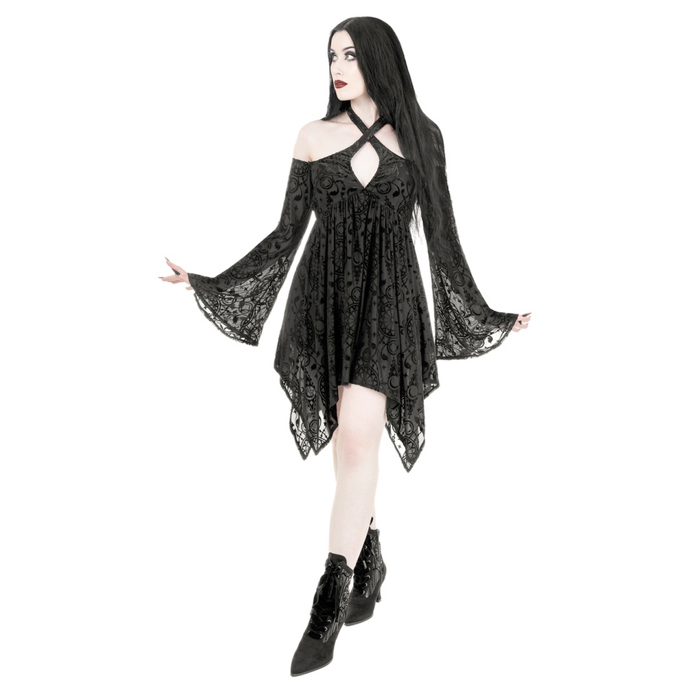 Restyle - Armaros Mini robe - Noir